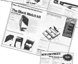 Black watch advert