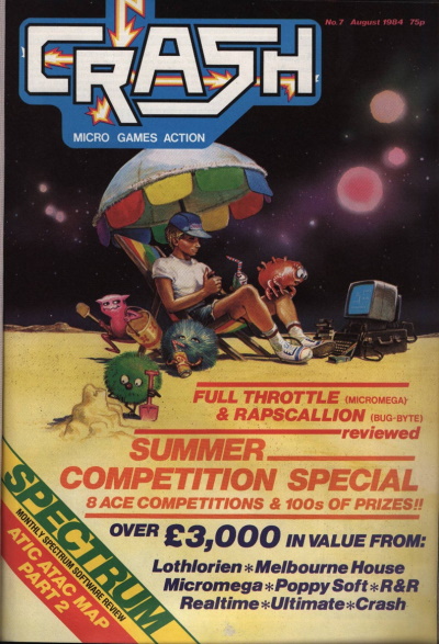 Crash Magazine Basic Code CRASH 7 - Index
