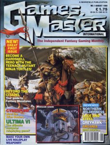 GamesMaster International August 1990